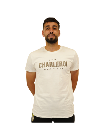 RCSC T-shirt Charleroi - White