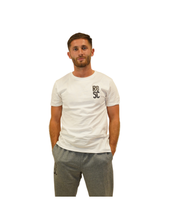 RCSC T-shirt Block - White